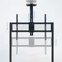 Tooq iStar Soporte de Suelo con Ruedas para Pantallas 55-100 Pulgadas, Negro
